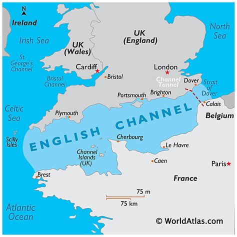 where is the english channel